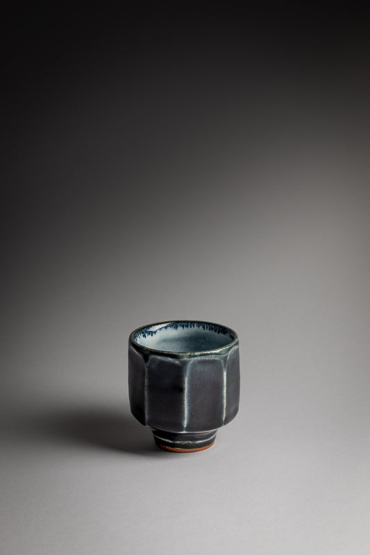 Grande tasse mentori Engoji bleu foncé