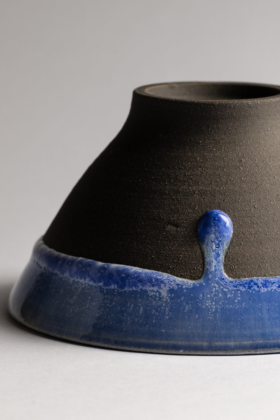 Bol à riz Shokagama bleu & noir