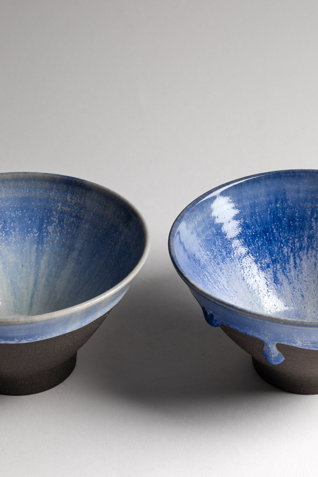 Bol à riz Shokagama bleu & noir