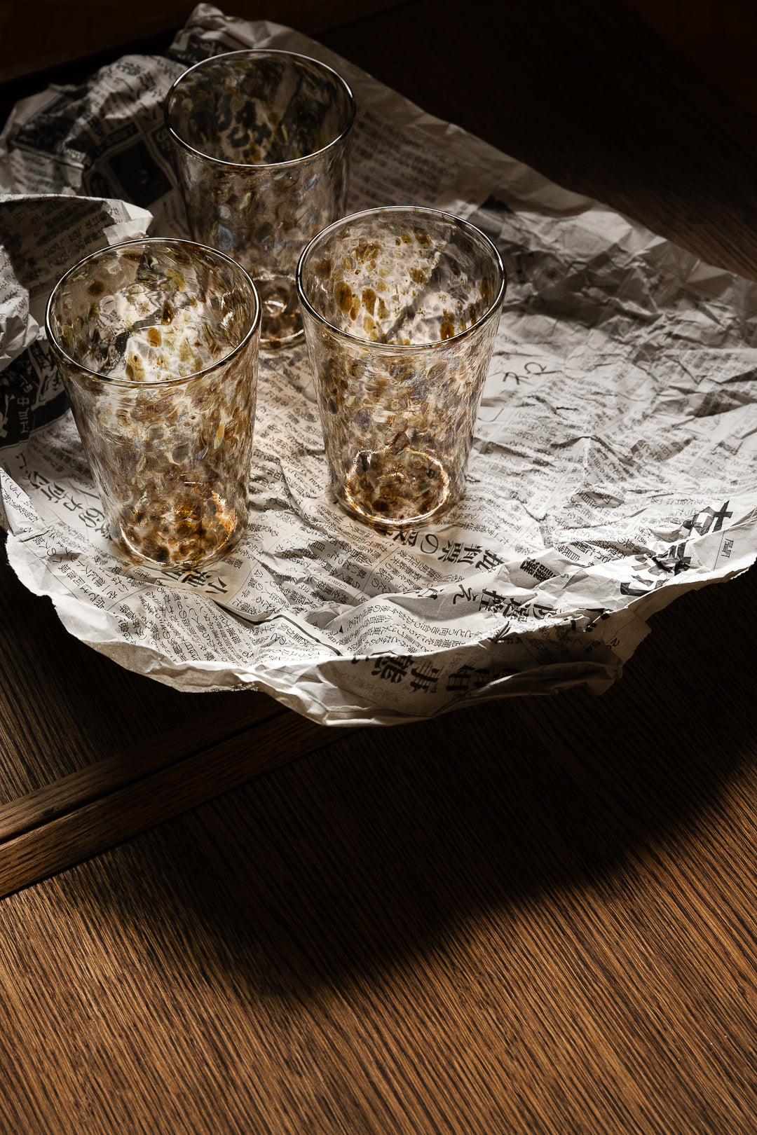 Verre tacheté Saon