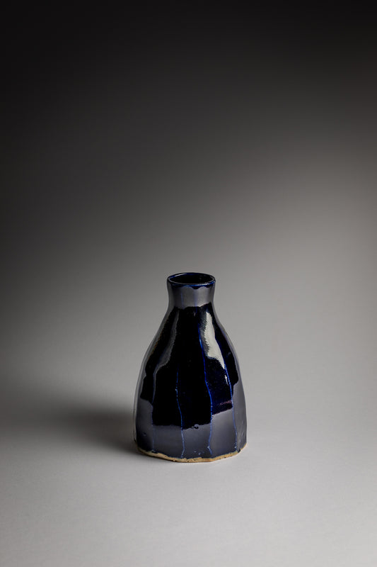 Vase Shokagama bleu