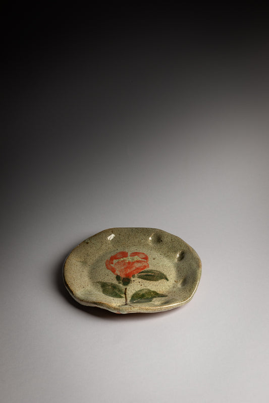 Assiette fleur Inkyuzan