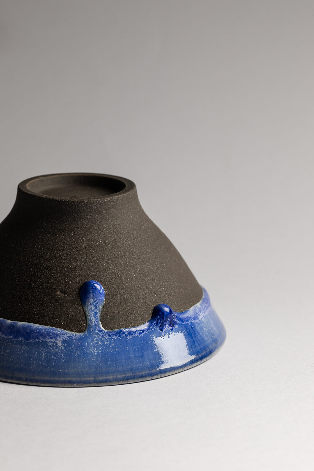 Bol à riz Shokagama bleu & noir
