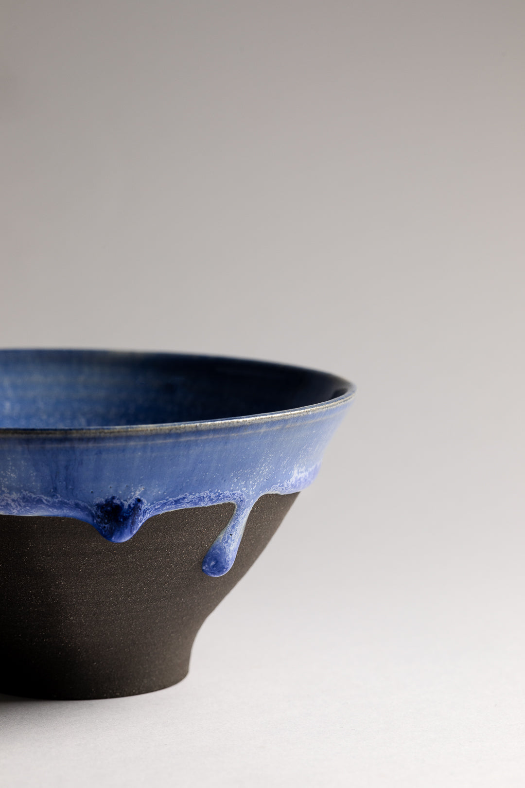 Bol à riz Shokagama bleu & noir
