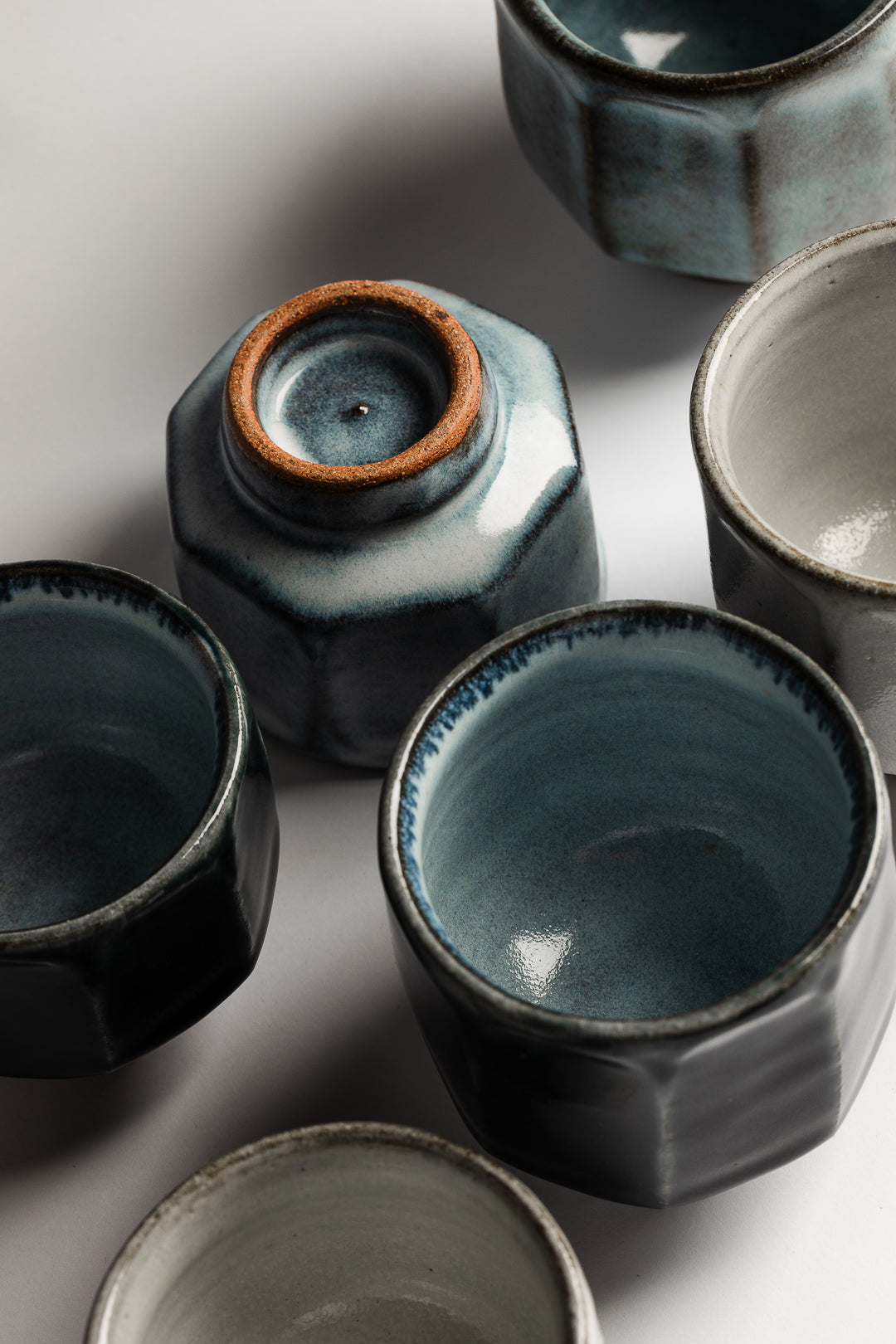 Petite tasse mentori Engoji bleu clair