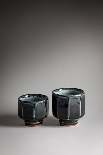 Grande tasse mentori Engoji bleu foncé